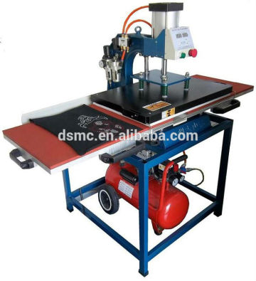 Pneumatic Double Stations heat transfer Machine