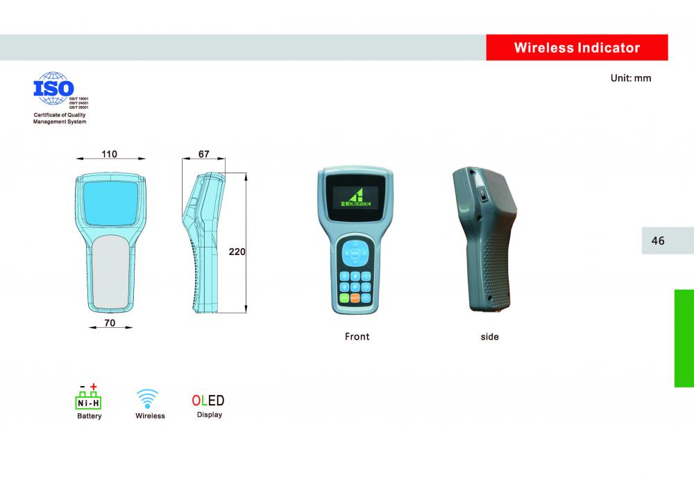 wireless indicator PII