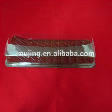 2014 disposable plastic cake slice containers