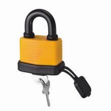 Waterproof Steel Laminated Padlock with Hardened Steel Shackle