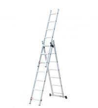 three section extension ladder