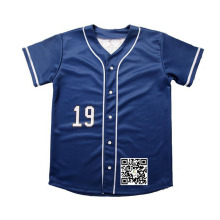 Stylish Baseball Buttons Tee Shirt Baseball Jersey Wholesale