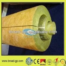 Rock wool pipe