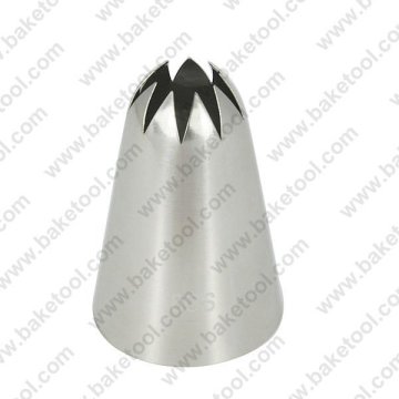 stainless steel closed star Icing cake Tips Piping Tubes