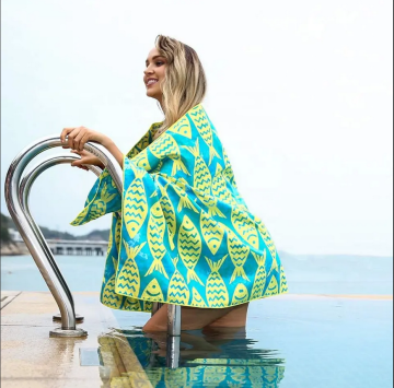 Microfibre beach towel extra large