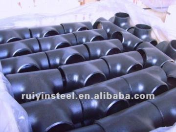 Carbon Steel Pipe Tee Seamless Buttweld pipe fitting manufacturer China