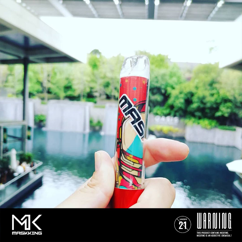 Giá xuất xưởng Logo tùy chỉnh Điện áp biến đổi Nic Salt Maskking Bút Vape dùng một lần