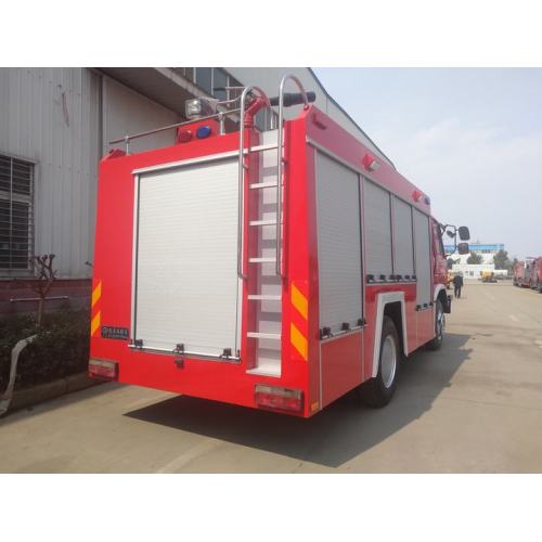 Camion à benne basculante d&#39;ordures de ramassage militaire de camion de pompiers