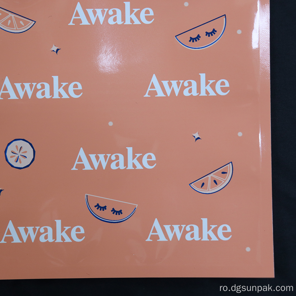 Pungi laminate impermeabile pentru ambalaje cosmetice