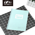 Flower story style cute metal cover notebook