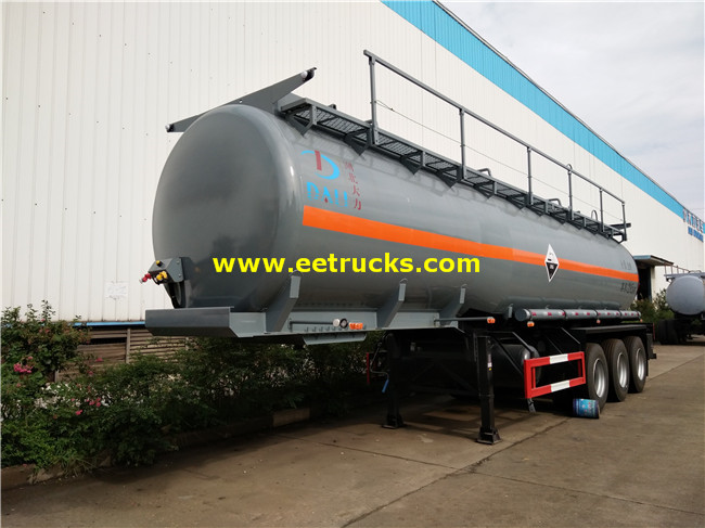 30cbm Hydrochloric Acid Delivery Trailers