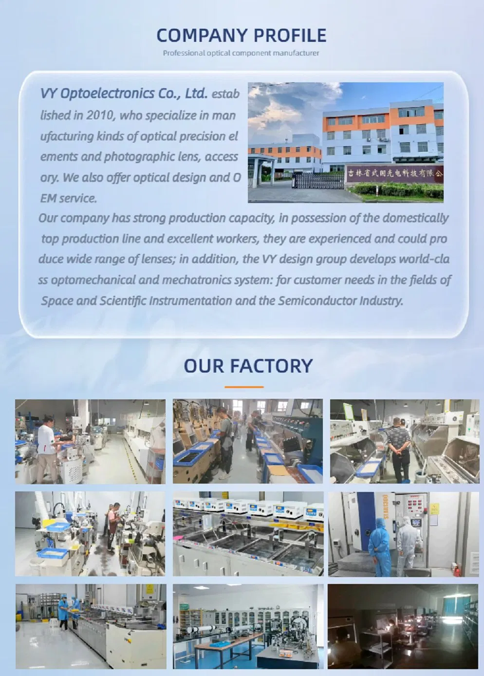 Best Selling Borosilicate Glass Material Optical Fresnel Lens