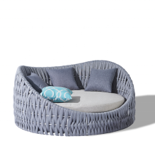 Waterproof Italian Outdoor Garden Rope Sunbed