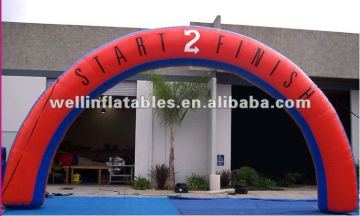 Professional inflatable arch display