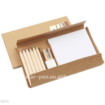 Pencil set in gift box for kid,pen gift box