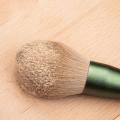 slight green wood color handle makeup brush sets