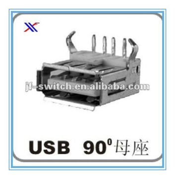 usb 90 female usb connector