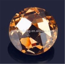 Transparent shining crystal rhinestone button