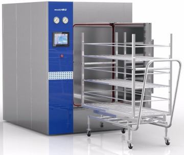 Horizontal Industrial Autoclave For Pharmaceutical Factory