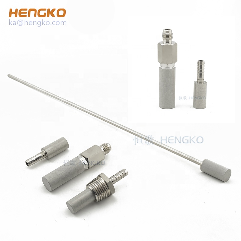 .5 micron with 3/6'' wand stainless steel carbonation oxygen aeration home brew diffusion stone