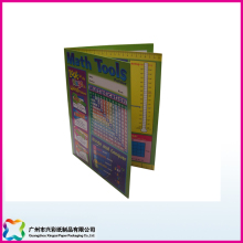 Double File Folder with Saddle Stitching Binding
