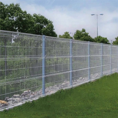 welded curved wire fence panels