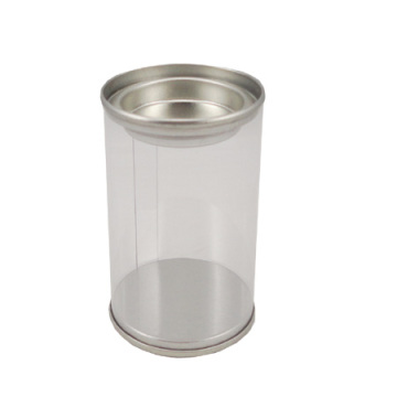 transparent pvc small plastic cans