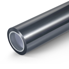 Glossy Metallic Deep Space Grey Car Wrap