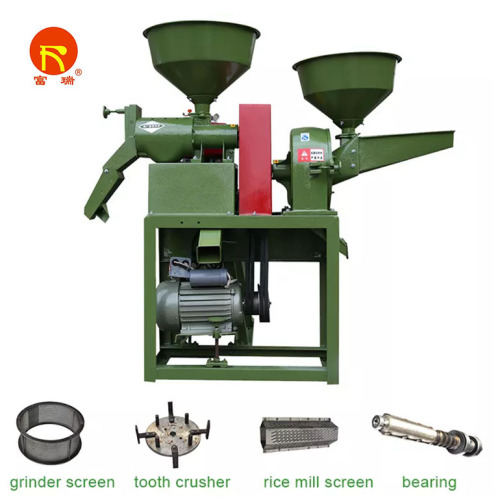 Elektronisk Mini Rice Mill Machine Hot Sale