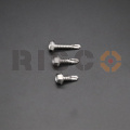 สแตนเลสสตีล Hex Head Selfdrilling Screw พร้อมเครื่องซักผ้า