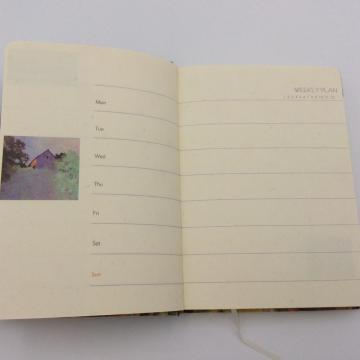 Papier Retro-Malerei Notebook