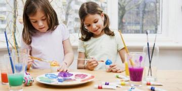 DIY children's hand-painted spongy brush