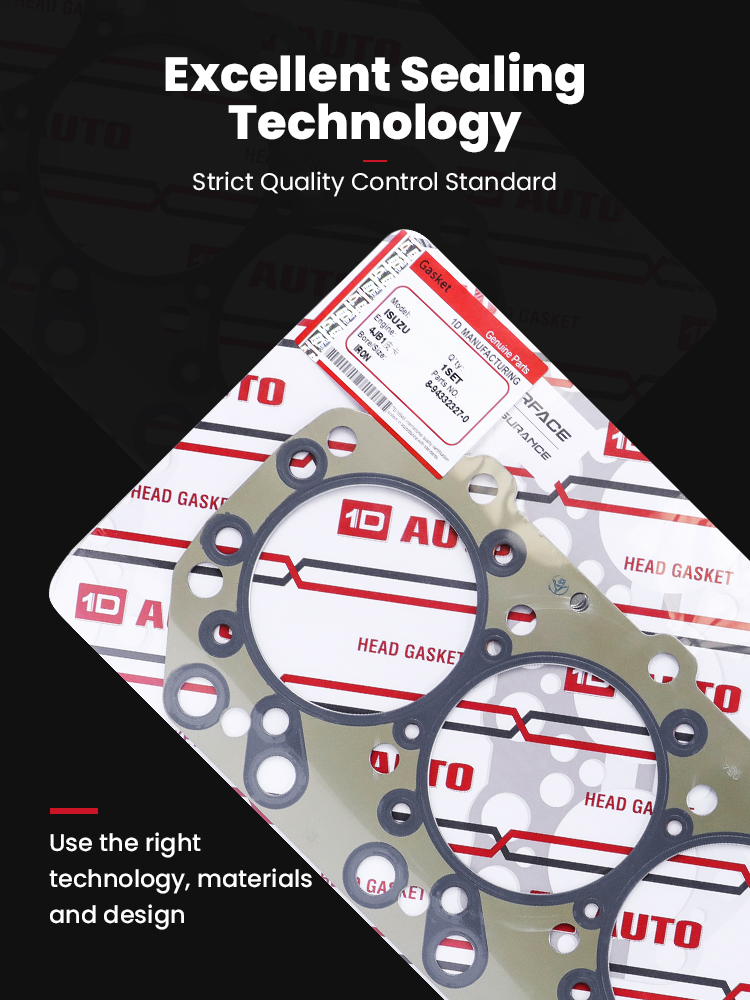 Cylinder Head Gasket Repair Set for ISUZU 