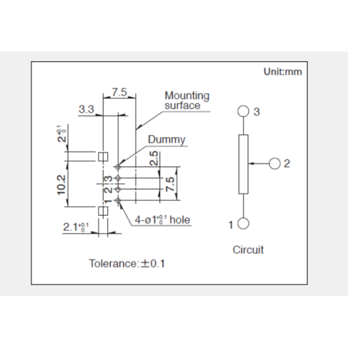 RK11K-serie Roterende potentiometer