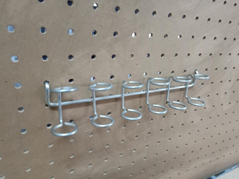 Zinc Plated Multiple Tool Holder Pegboard