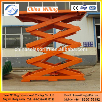 Fixed scissor lift platform 2000kgs scissor lift platform price high quality scissor