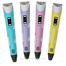 Hot Sale 2nd Generation Educational 3d pen Kids Toy ABS 3d scribble printer refill filament