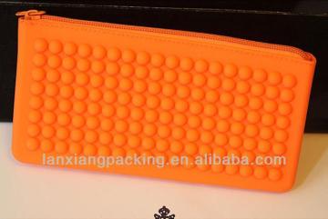 Beautiful Silicon Cell Phone Bag With Zipper