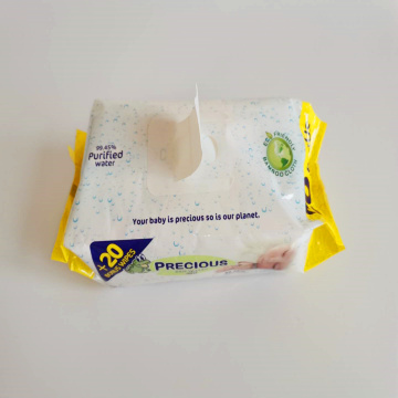 Factory Baby Wet Wipes linea di produzione