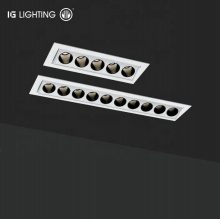 Modern LED Ceiling Spotlight Grille Light for Shopping Malls and Homes