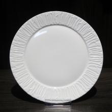 Embossed White Porcelain Dinner Sets