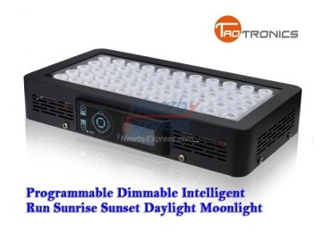 Day light/Moon Light Auto dimming aquarium led light for fish tank and reef corals US EU version