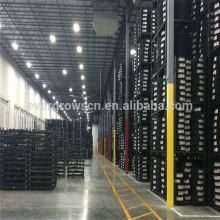 Movable Industrial Powder Coating Warehouse Storage Post Tire Rack