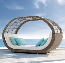 Bali Daybed Sun Bed: Outdoor Beach Tents and Cool Cabana Furniture