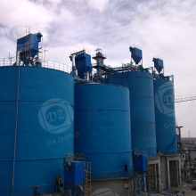 Cement large welded steel plate warehouse