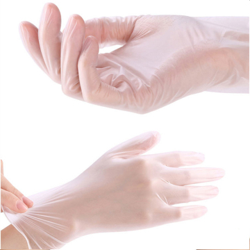 Disposable Clear Vinyl Examination Gloves