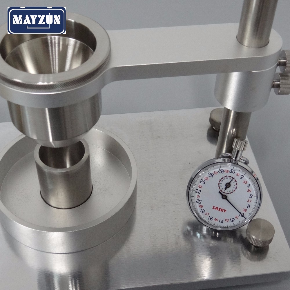 Stainless Steel Hall Flow Meter & Funnel Method Powder Bulk Density ...
