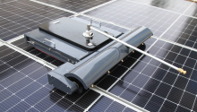 Remote Control Solar Panel Cleaner