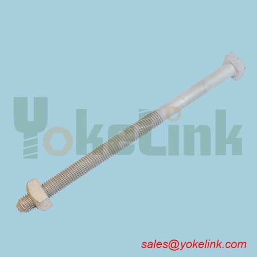 1/2" X 1-1/2" SQUARE HEAD BOLT WITH NUT