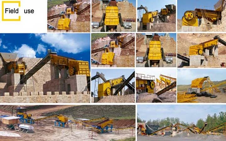Máquina de mineração de alta capacidade para pedra / rocha / triturador de mandíbula de minério